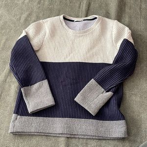 Blue Zara sweater size small